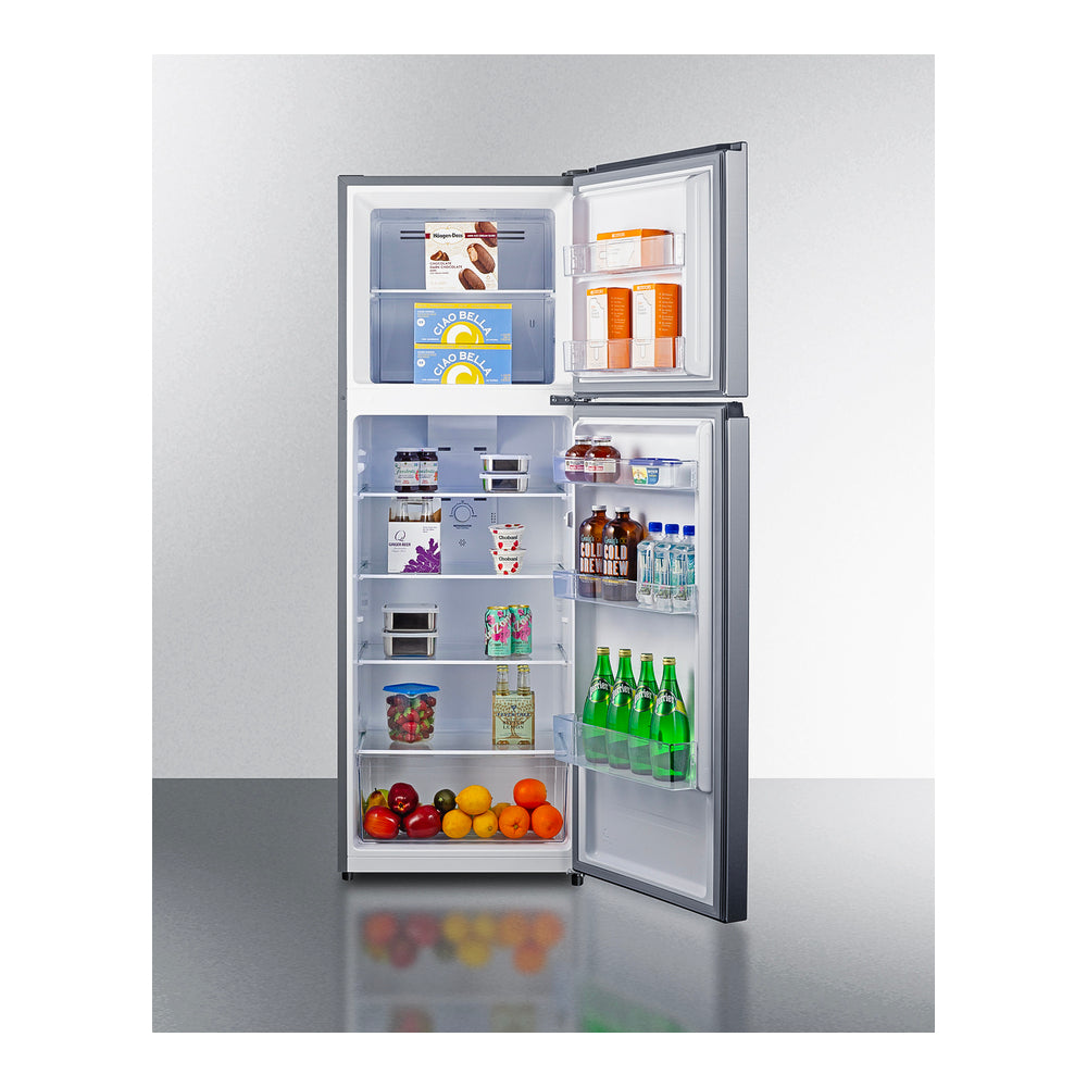 Summit 24" Wide Top Mount Refrigerator-freezer