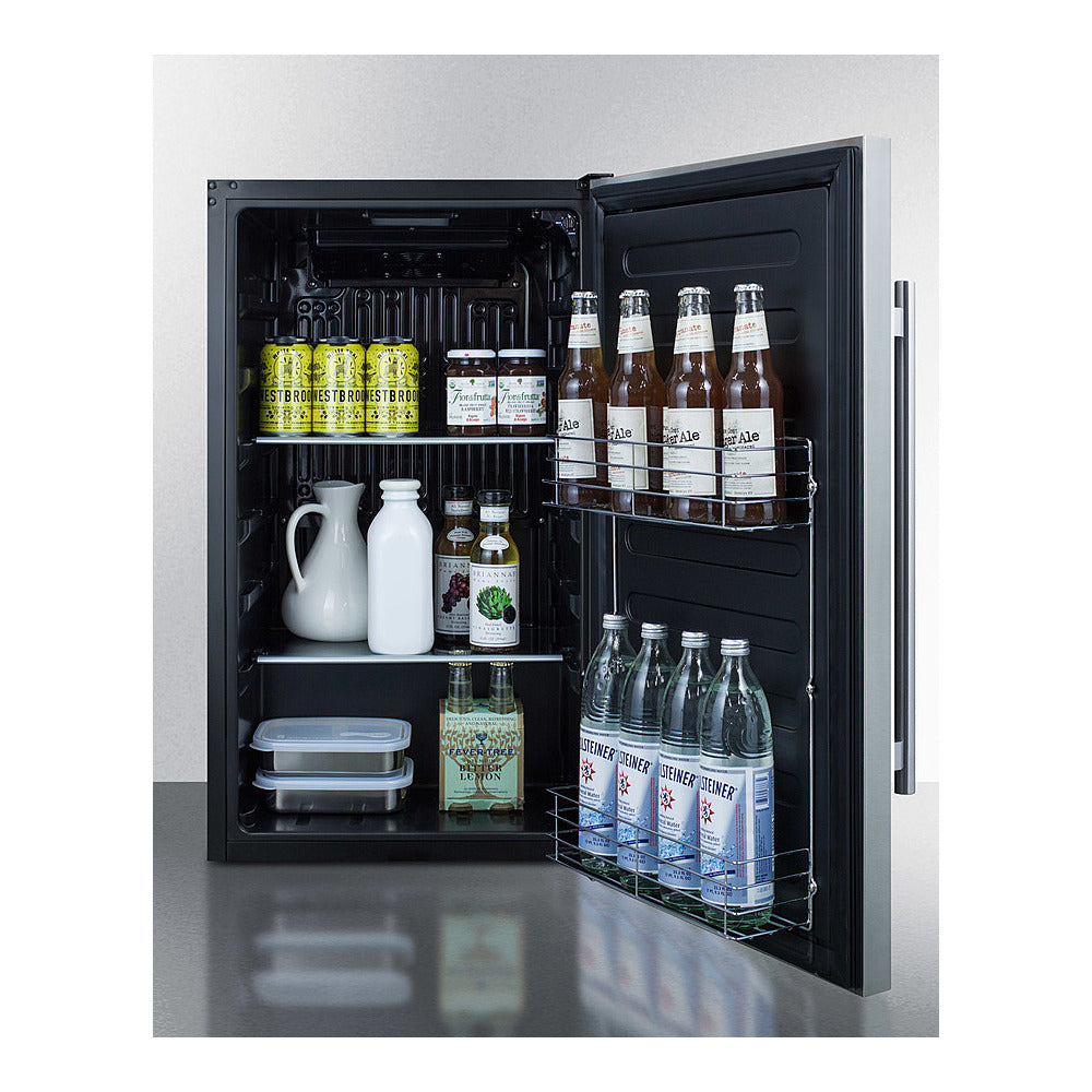 Summit Shallow Depth Built-in All-refrigerator, ADA Compliant