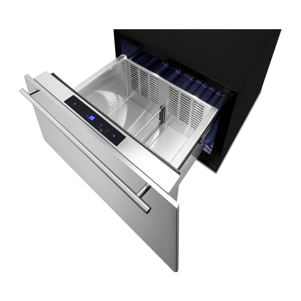 Summit 24" Wide Built-in Drawer Refrigerator