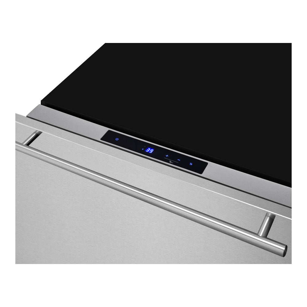 Summit 24" Wide Built-in Drawer Refrigerator