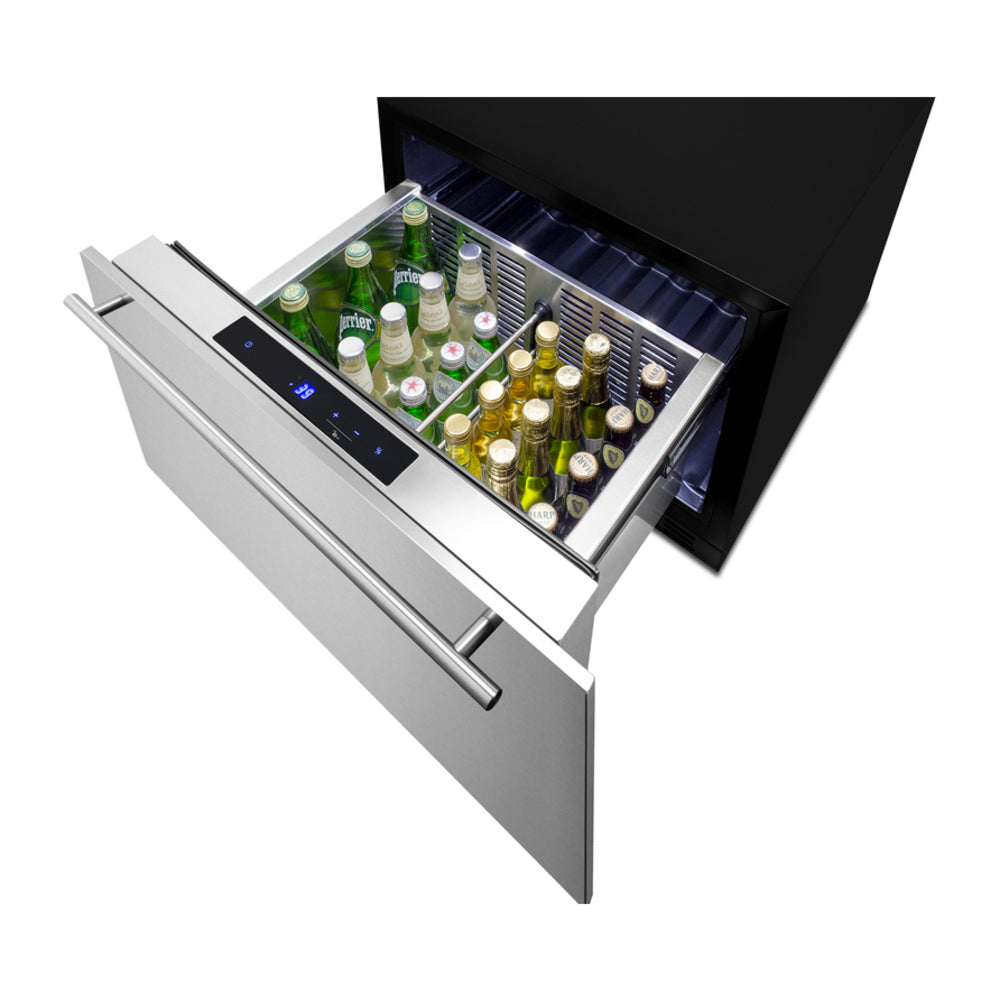 Summit 24" Wide Built-in Drawer Refrigerator