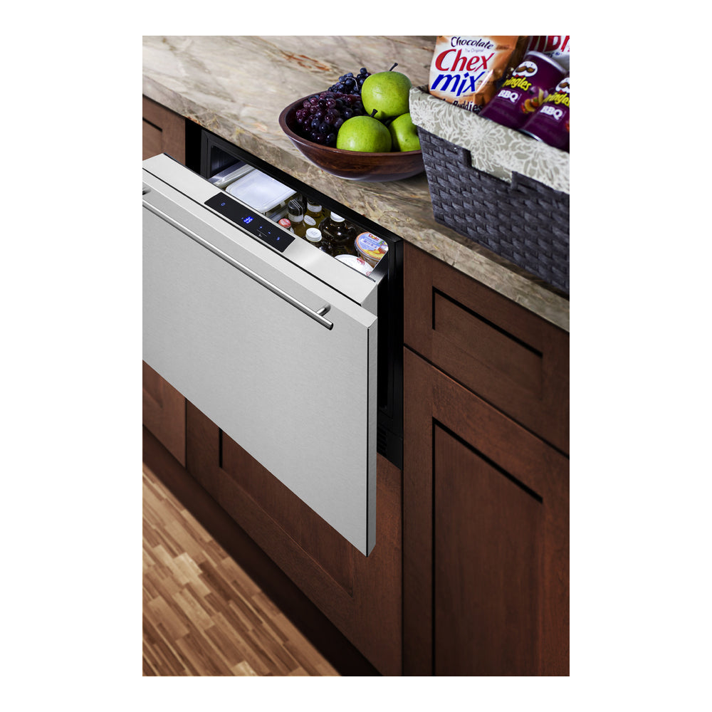 Summit 24" Wide Built-in Drawer Refrigerator