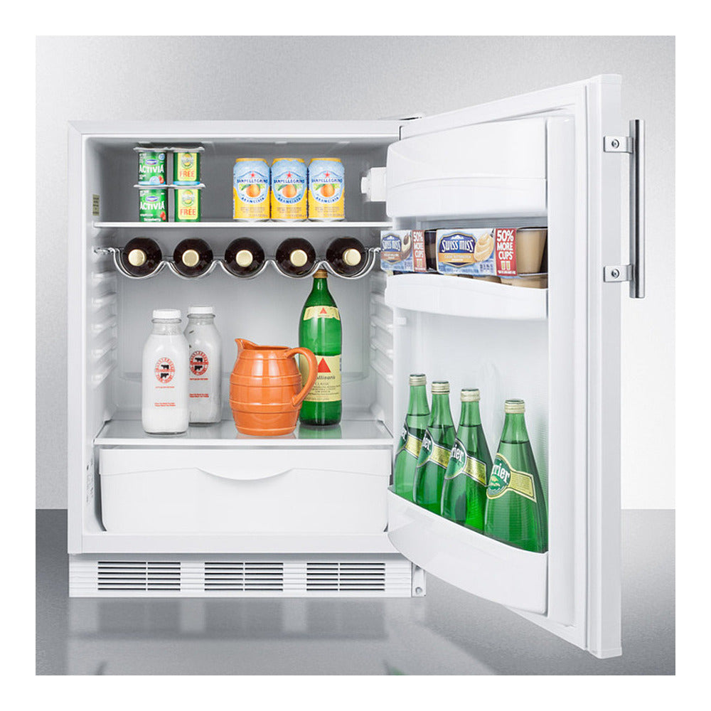 Summit 24" Wide All-refrigerator, ADA Compliant