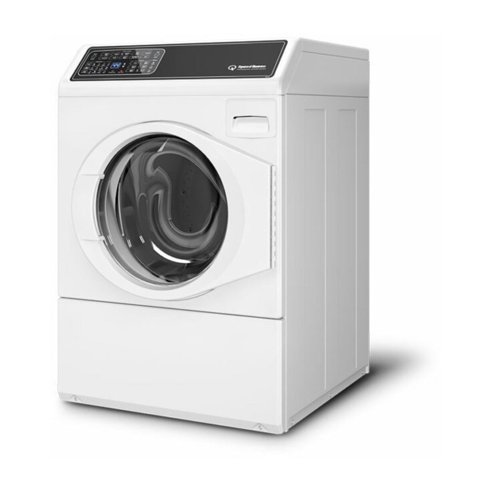 Speed Queen FF7 White Right-Hinged Front Load Washer with Pet Plus™  Sanitize  Fast Cycle Ti