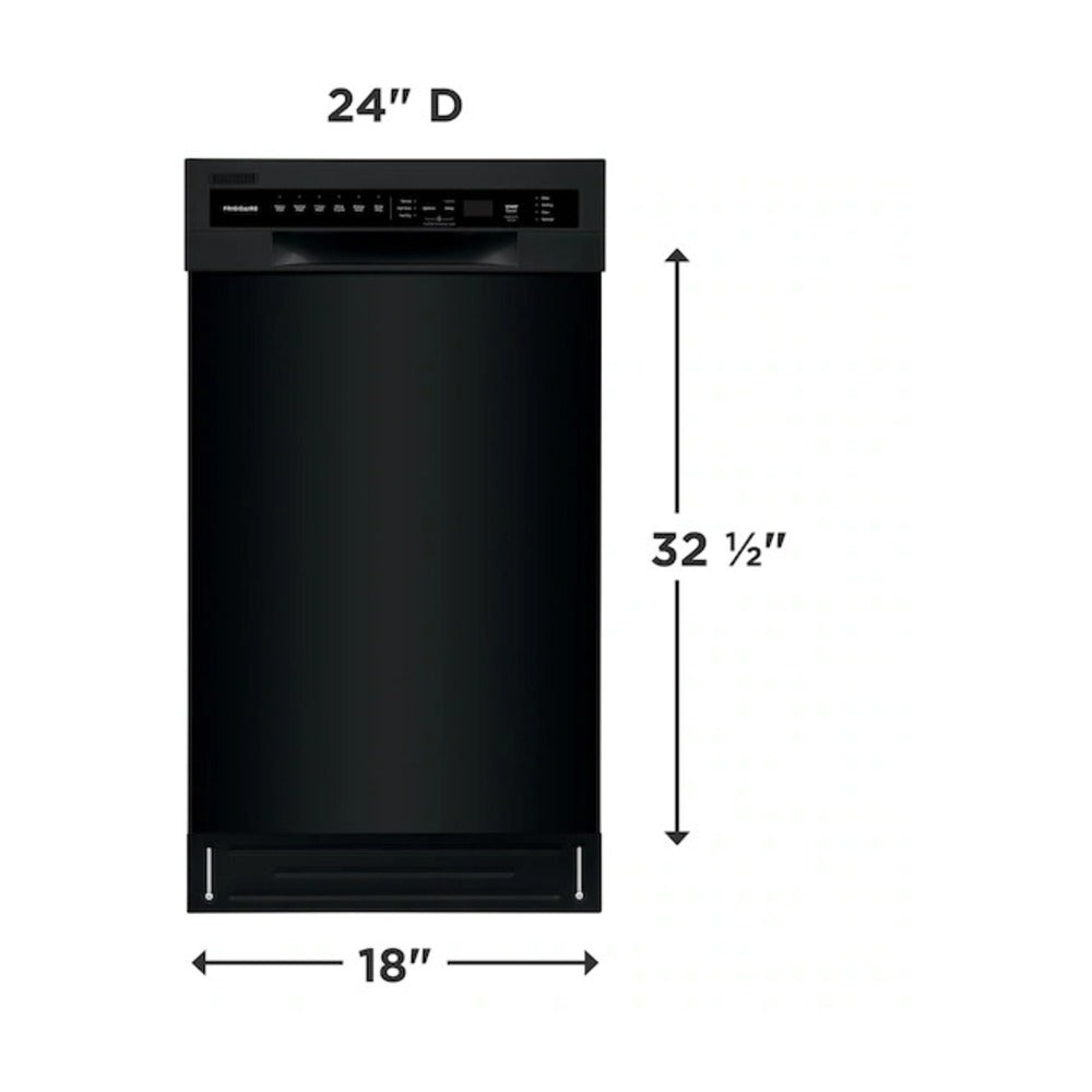 Frigidaire 18" Built-In Dishwasher