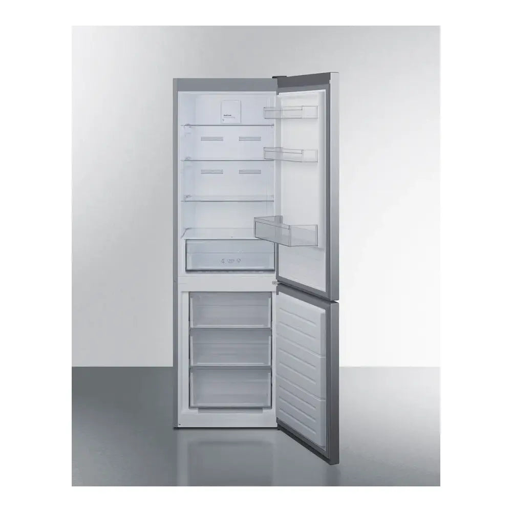 Summit 24" Wide Bottom Mount Refrigerator-freezer