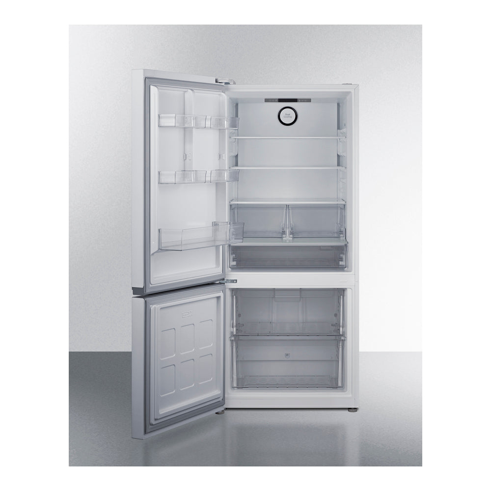 Summit 30" Wide Bottom-mount Refrigerator-freezer, Counter Depth