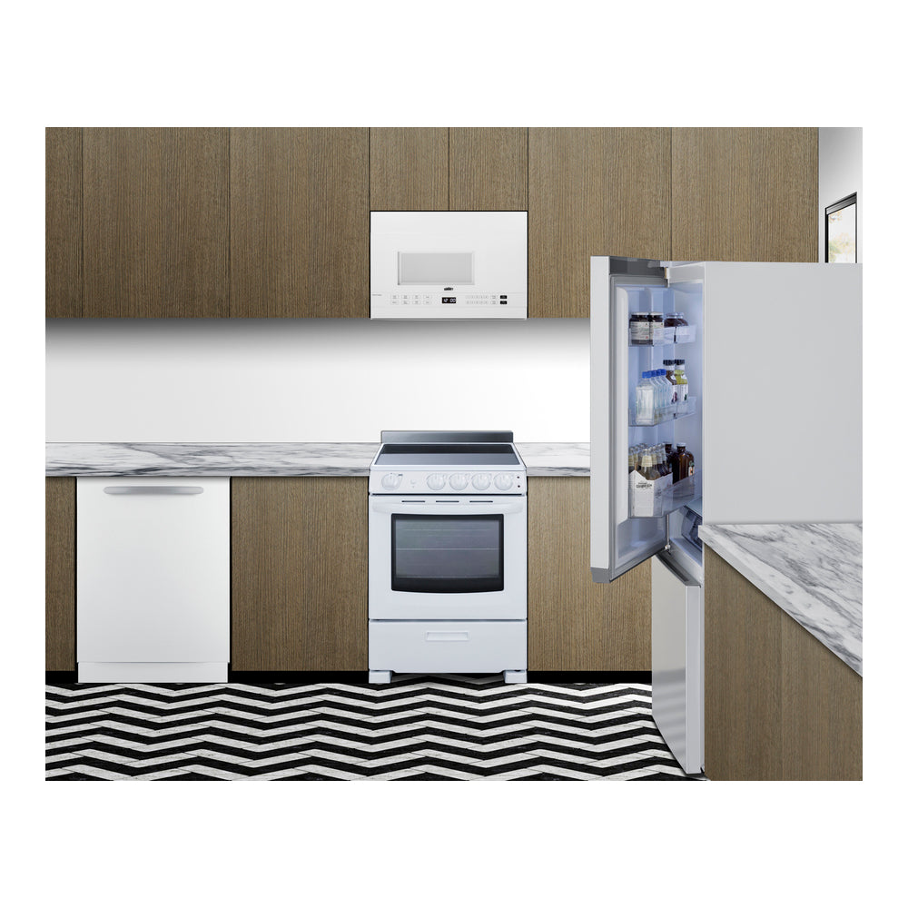 Summit 30" Wide Bottom-mount Refrigerator-freezer, Counter Depth