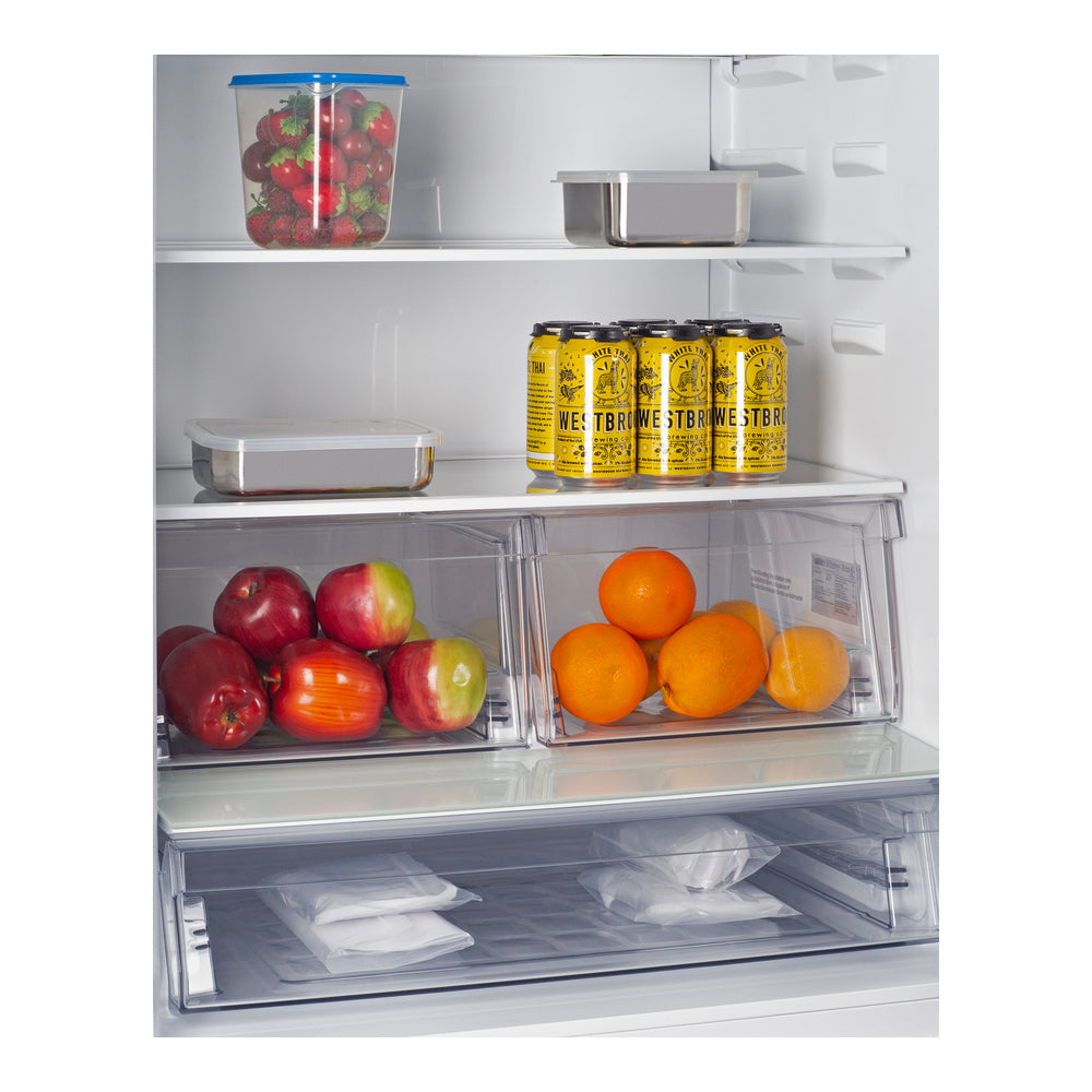 Summit 30" Wide Bottom Freezer Refrigerator With Icemaker, Counter Depth
