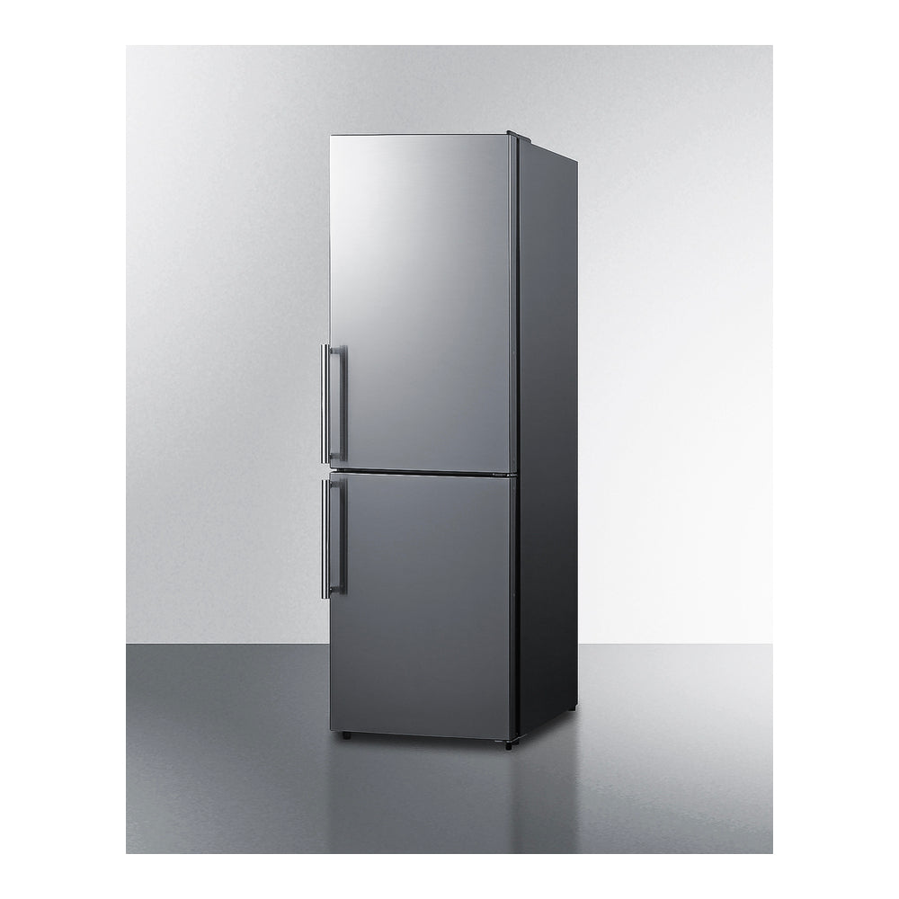 Summit 24" Wide Bottom Freezer Refrigerator