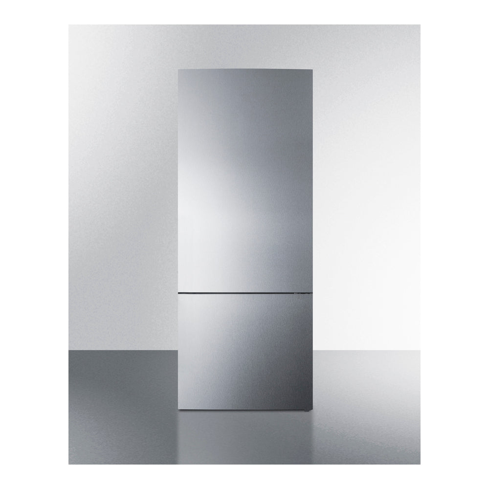Summit 28" Wide Bottom Freezer Refrigerator