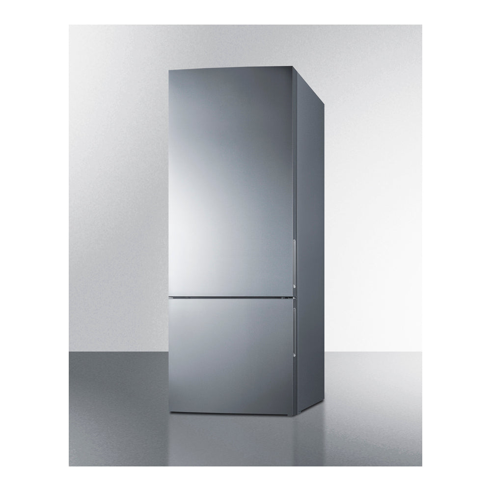 Summit 28" Wide Bottom Freezer Refrigerator