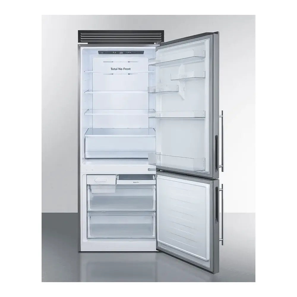Summit 28" Wide Bottom Freezer Refrigerator