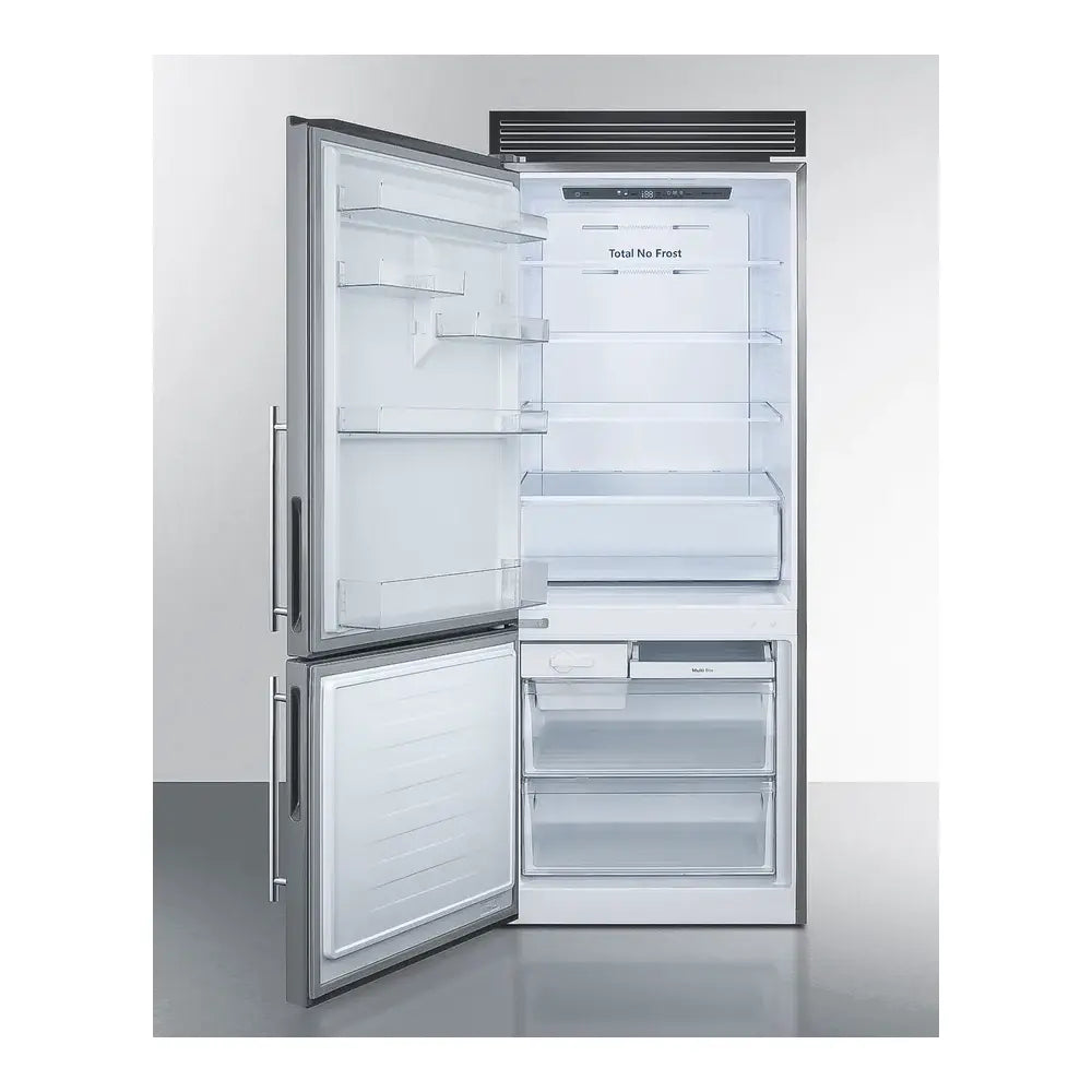 Summit 28" Wide Bottom Freezer Refrigerator
