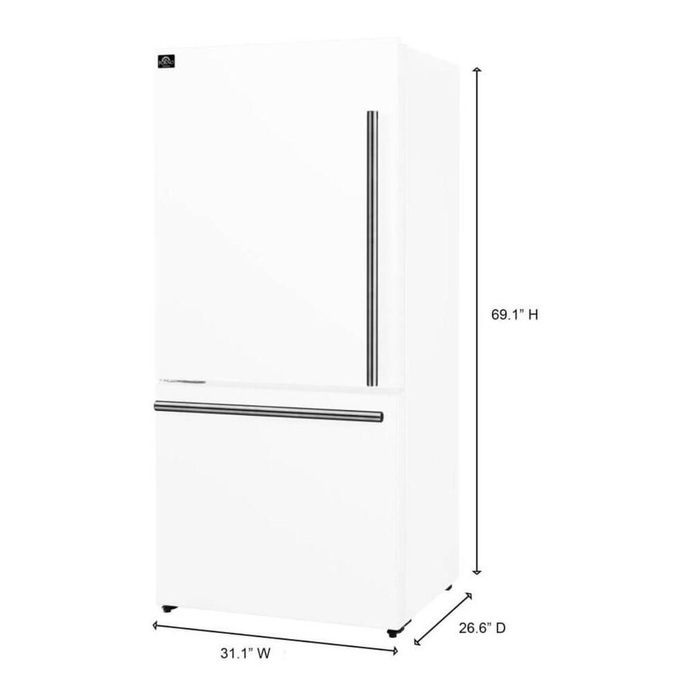 Forno 31 IN BOTTOM FREEZER REFRIGERATOR 17.2 CU. FT. LEFT SWING