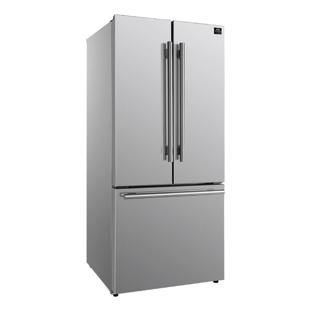 Forno 30 IN FRENCH DOOR REFRIGERATOR BOTTOM FREEZER 17.5 CU. FT. NO FROST W ICE MAKER