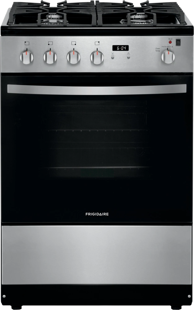 Frigidaire 24" Front Control Freestanding Gas Range