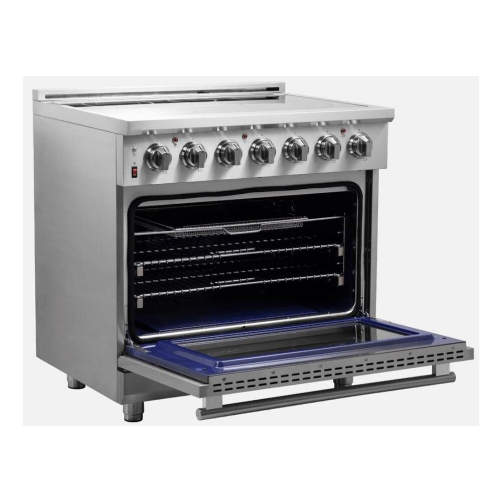 Forno 36 IN ELECTRIC RANGE 5 ELEMENTS 9500W 5.36 CU. FT. TRUE CONVECTION TELESCOPIC RA