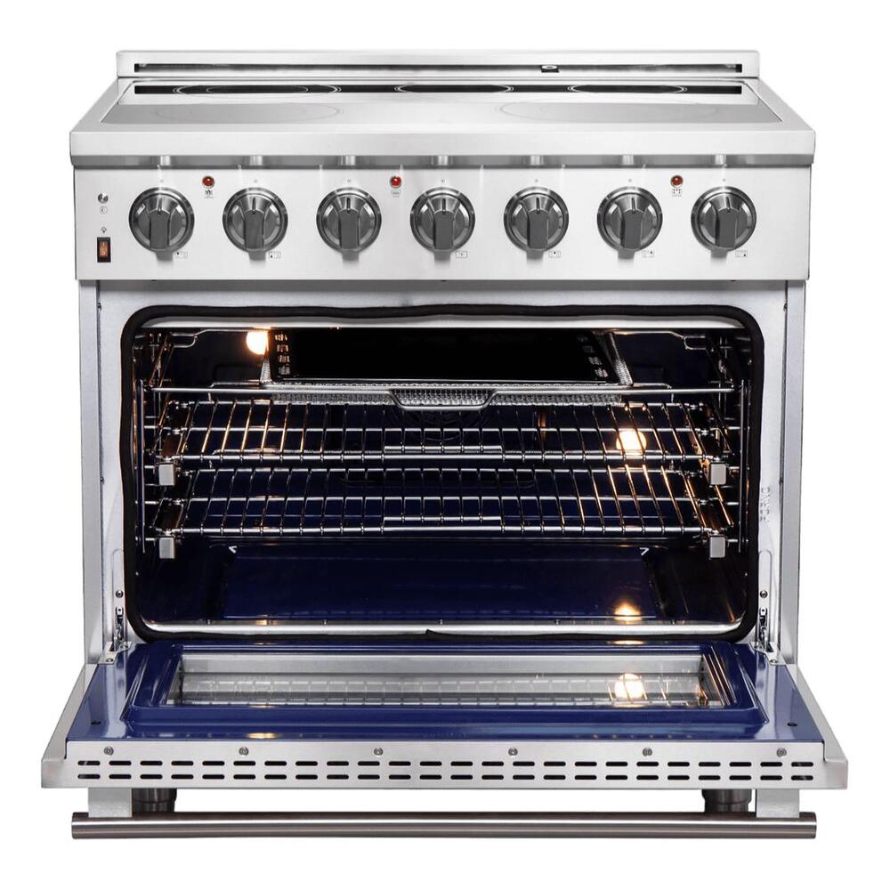 Forno 36 IN ELECTRIC RANGE 5 ELEMENTS 9500W 5.36 CU. FT. TRUE CONVECTION TELESCOPIC RA