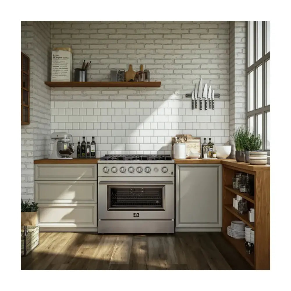 Forno 36 IN 5.4 CF GAS RANGE CONVECTION