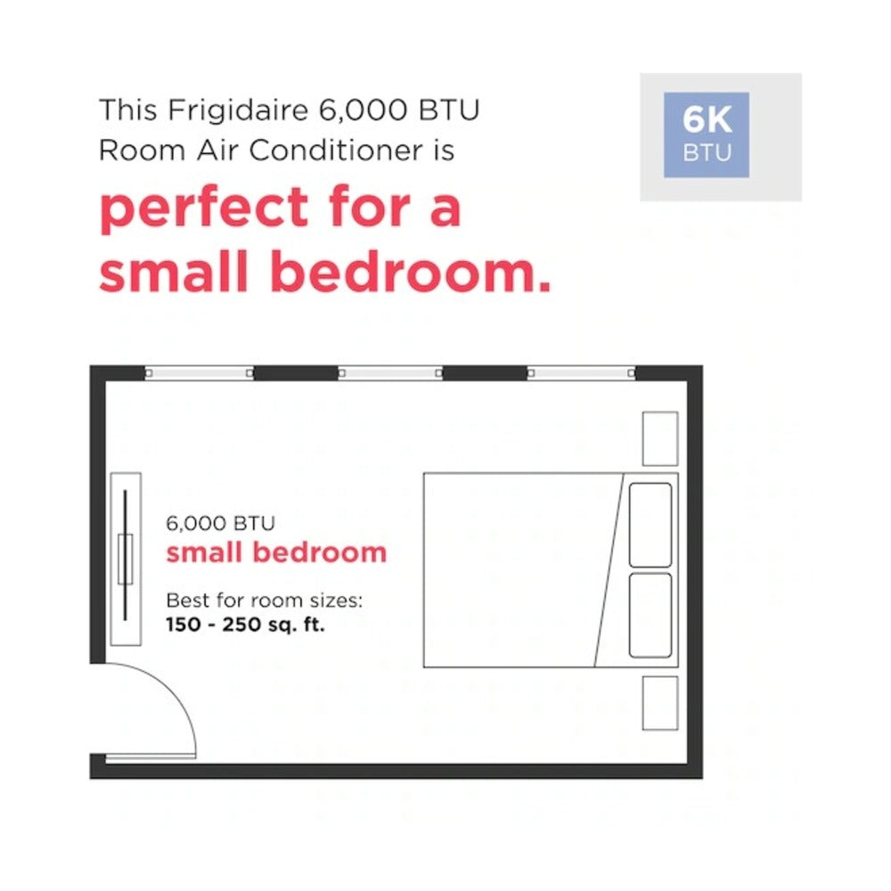 Friedrich 6,000 BTU Window Room Air Conditioner