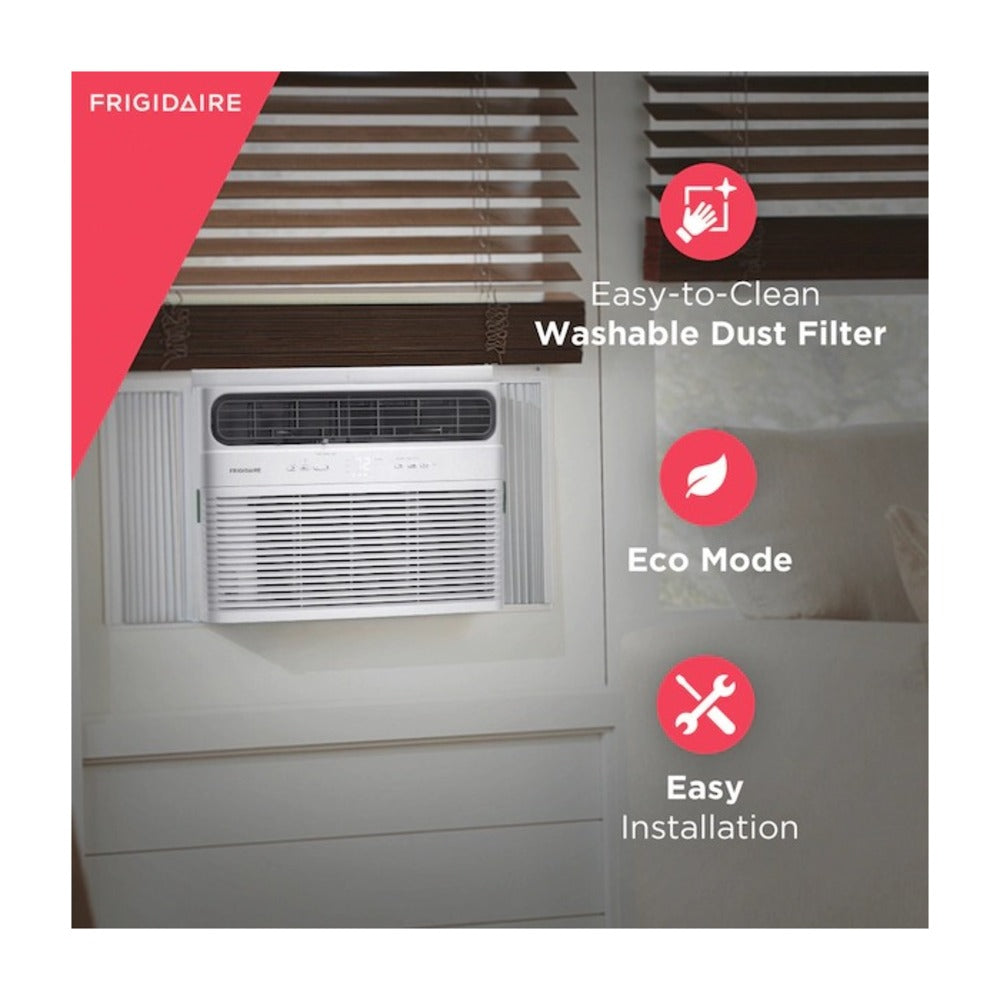 Friedrich 8,000 BTU Window Room Air Conditioner with Supplemental Heat