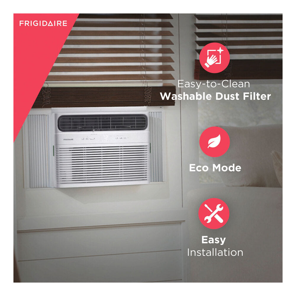 Friedrich 8,000 BTU Window Room Air Conditioner with Supplemental Heat