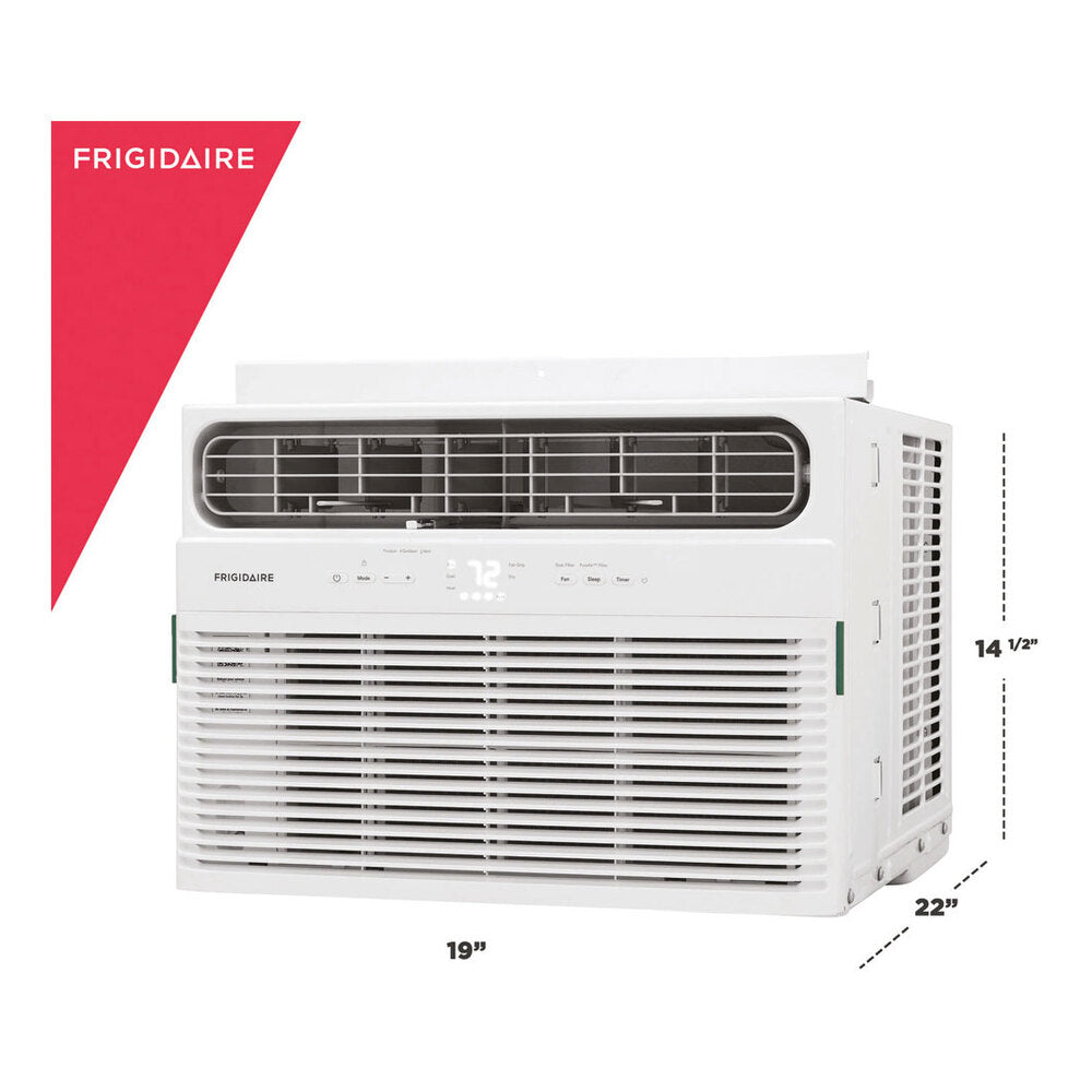 Friedrich 8,000 BTU Window Room Air Conditioner with Supplemental Heat