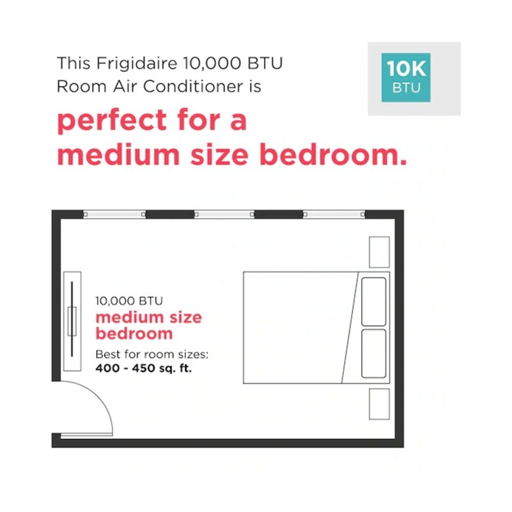 Friedrich 10,000 BTU Window Room Air Conditioner with Wi-Fi