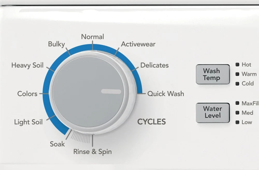 Frigidaire Gas Washer/Dryer Laundry Center - 3.9 Cu. Ft Washer and 5.5 Cu. Ft. Dryer
