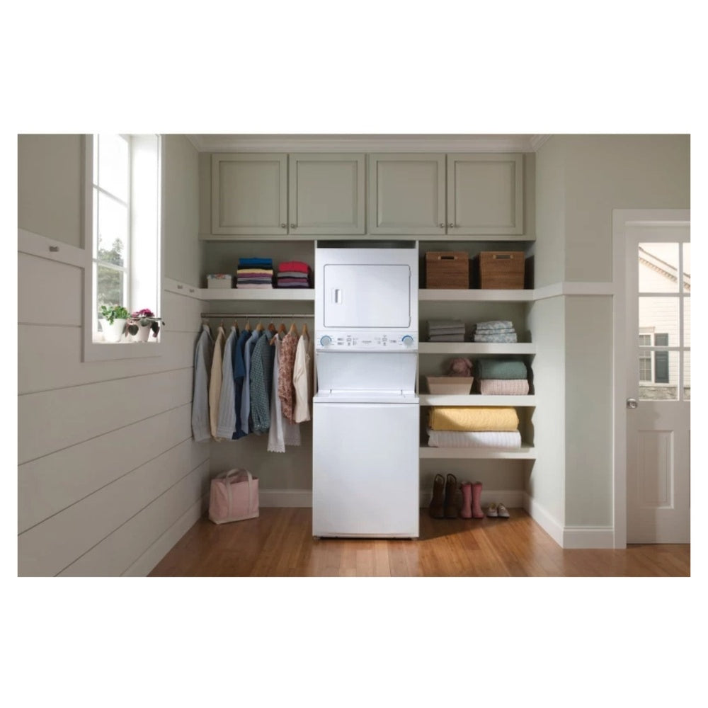 Frigidaire Gas Washer/Dryer Laundry Center - 3.9 Cu. Ft Washer and 5.5 Cu. Ft. Dryer