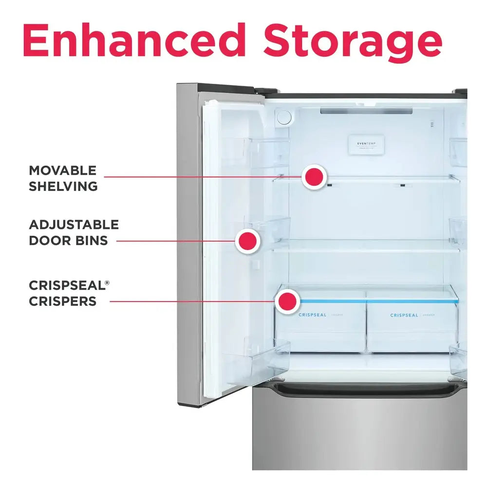 Frigidaire 20 Cu. Ft. Counter-Depth French Door Refrigerator