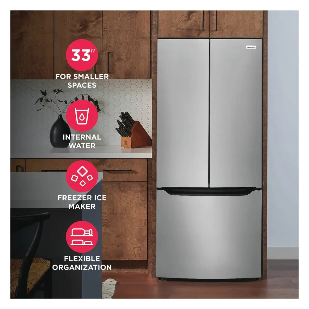 Frigidaire 20 Cu. Ft. Counter-Depth French Door Refrigerator