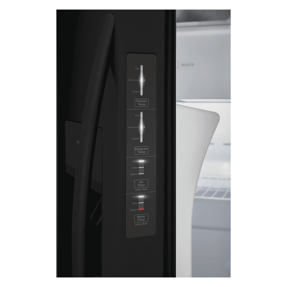 Frigidaire 26 Cu. Ft. 36" Standard Depth Side by Side Refrigerator