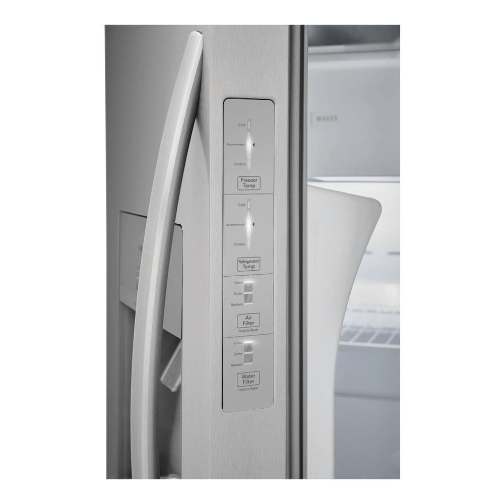 Frigidaire 26 Cu. Ft. 36" Standard Depth Side by Side Refrigerator