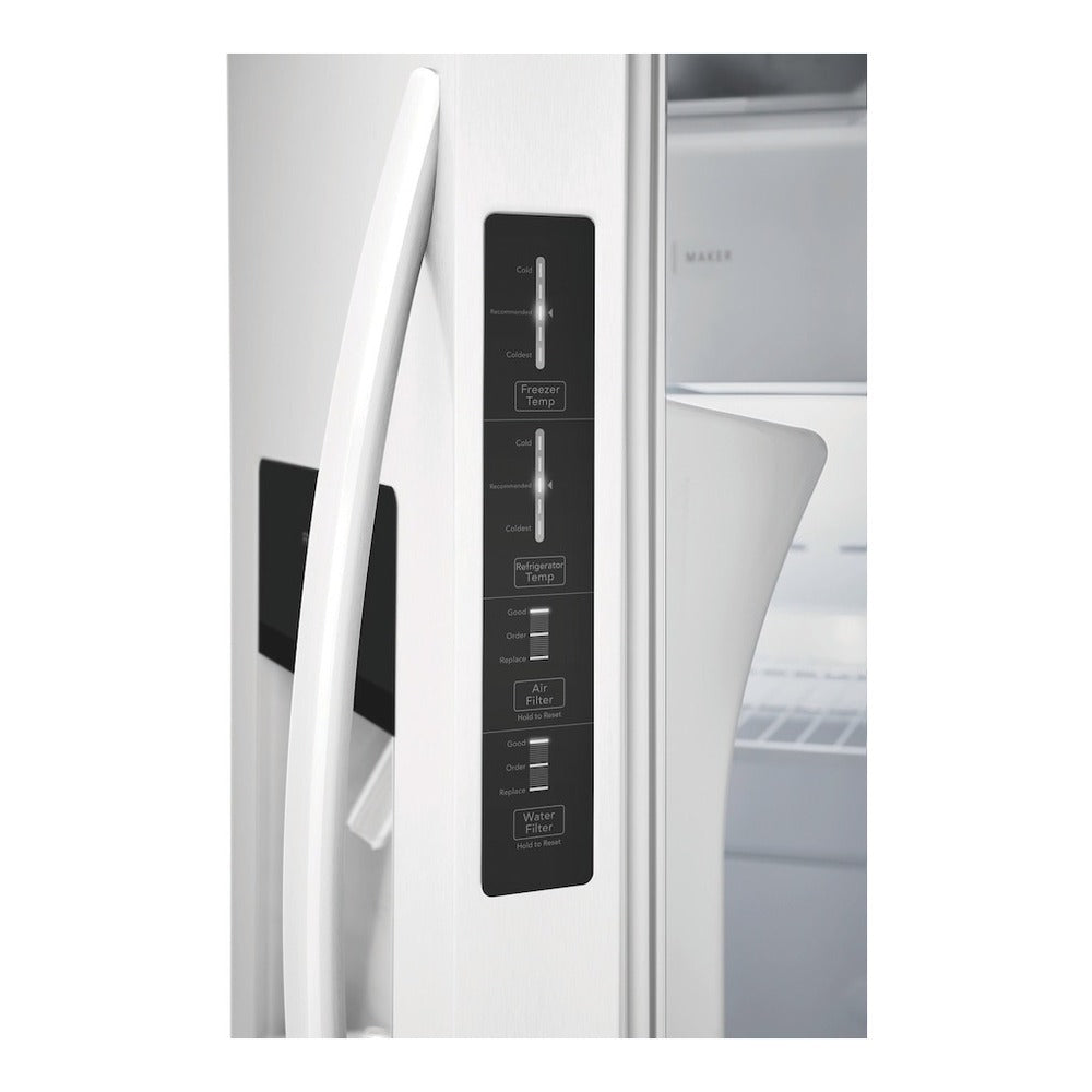 Frigidaire 26 Cu. Ft. 36" Standard Depth Side by Side Refrigerator