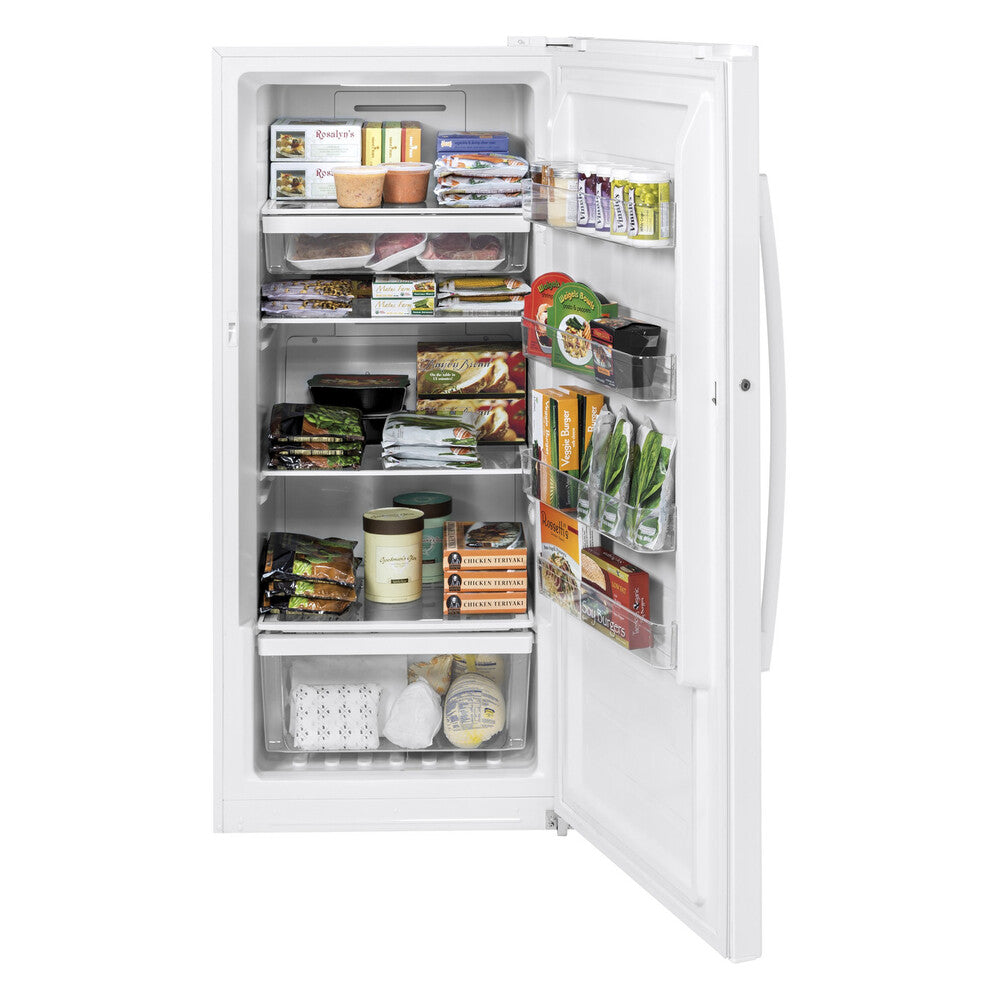 GE GE® ENERGY STAR® 14.1 Cu. Ft. Frost-Free Garage Ready Upright Freezer
