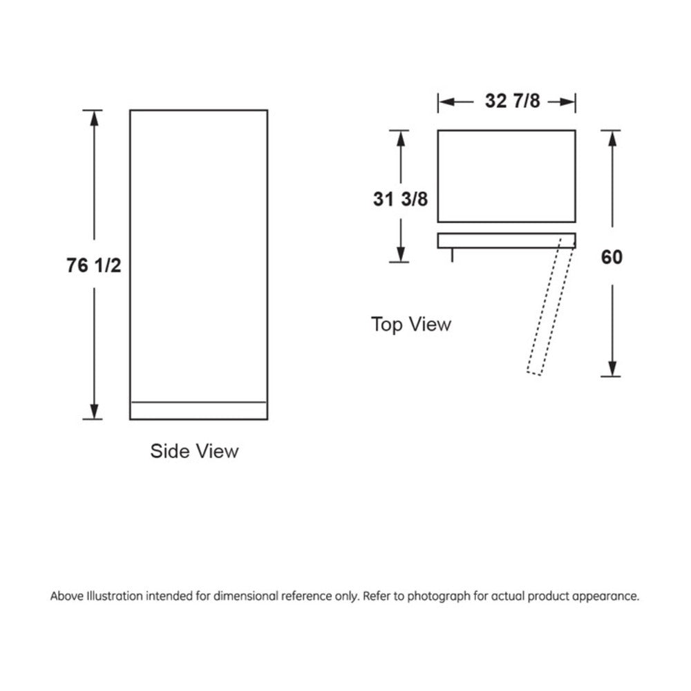 GE GE® ENERGY STAR® 21.3 Cu. Ft. Frost-Free Garage Ready Upright Freezer
