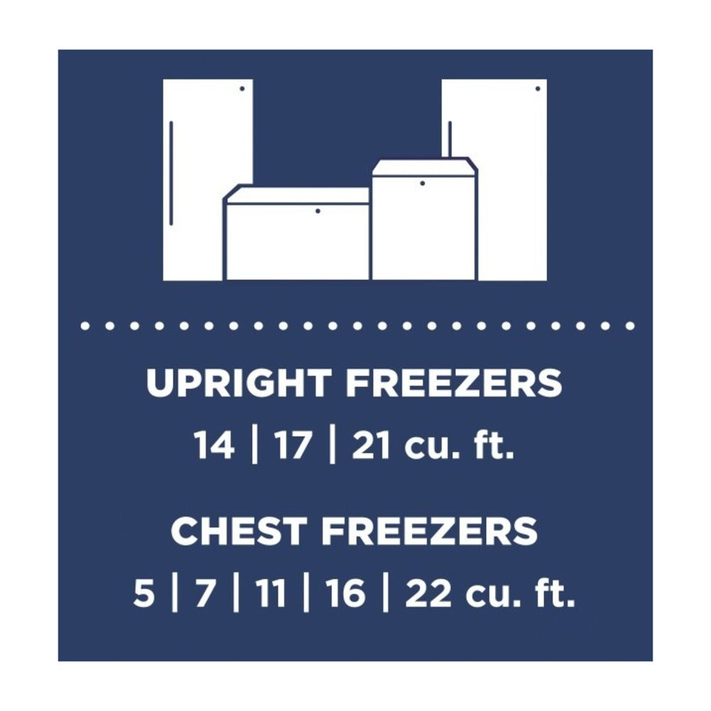 GE GE® ENERGY STAR® 21.3 Cu. Ft. Frost-Free Garage Ready Upright Freezer