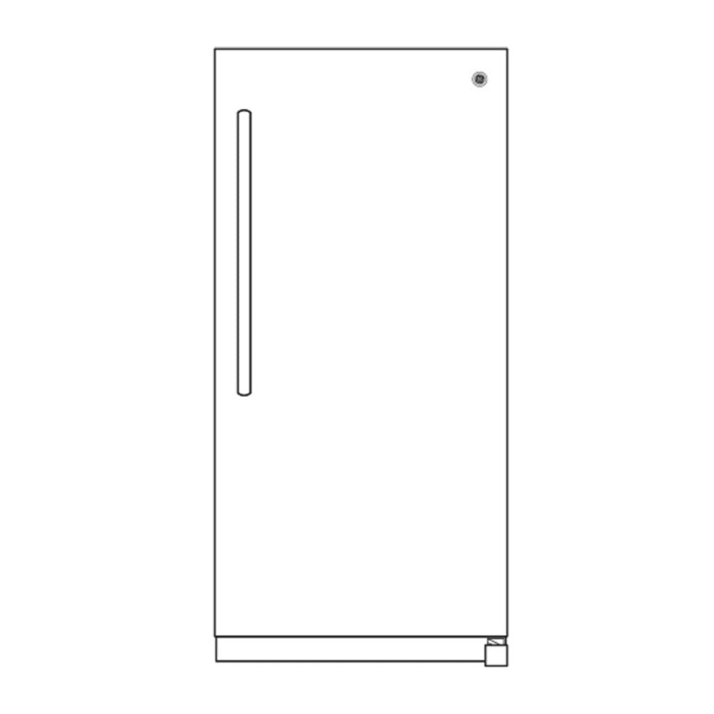 GE GE® 21.3 Cu. Ft. Frost-Free Garage Ready Upright Freezer