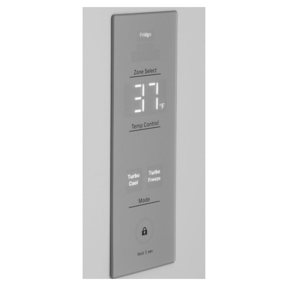 GE GE® ENERGY STAR® 17.7 Cu. Ft. Counter-Depth Bottom-Freezer Refrigerator