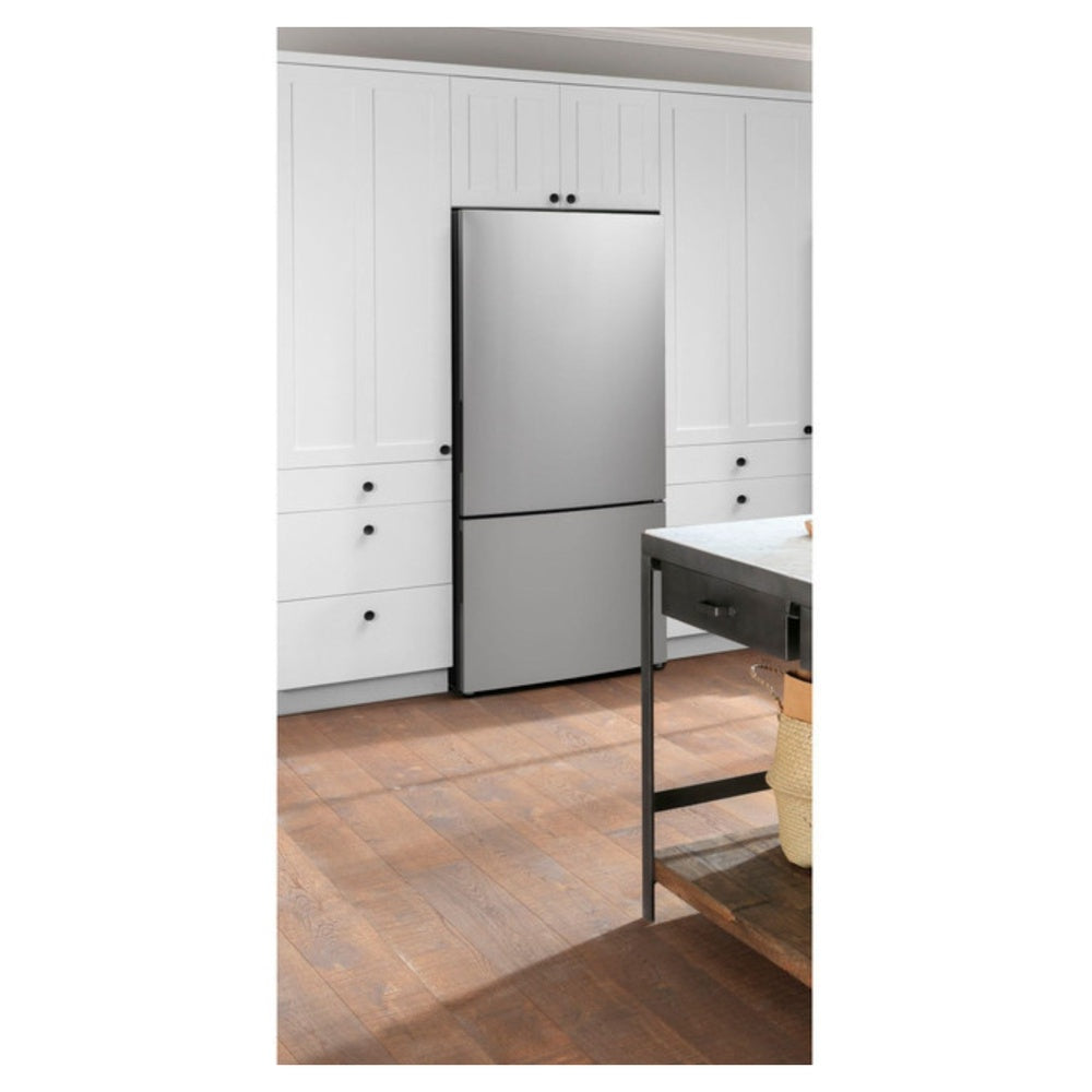 GE GE® ENERGY STAR® 17.7 Cu. Ft. Counter-Depth Bottom-Freezer Refrigerator