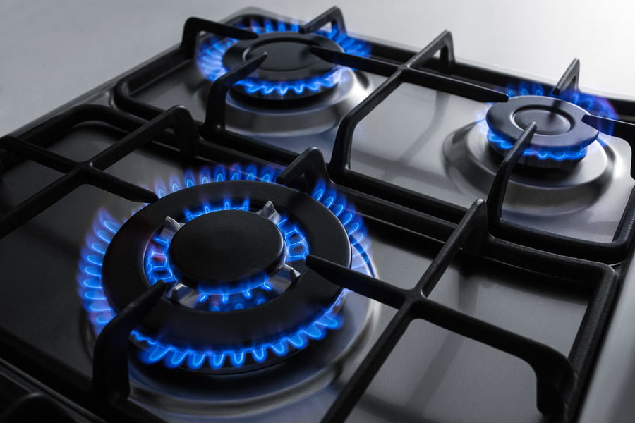 Summit 30" Wide 5-burner Gas Cooktop