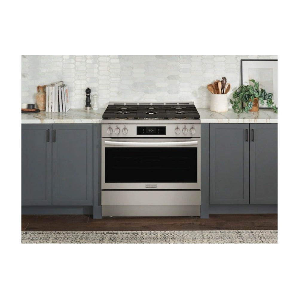 Frigidaire Gallery 36" Dual-Fuel Range with Air Fry
