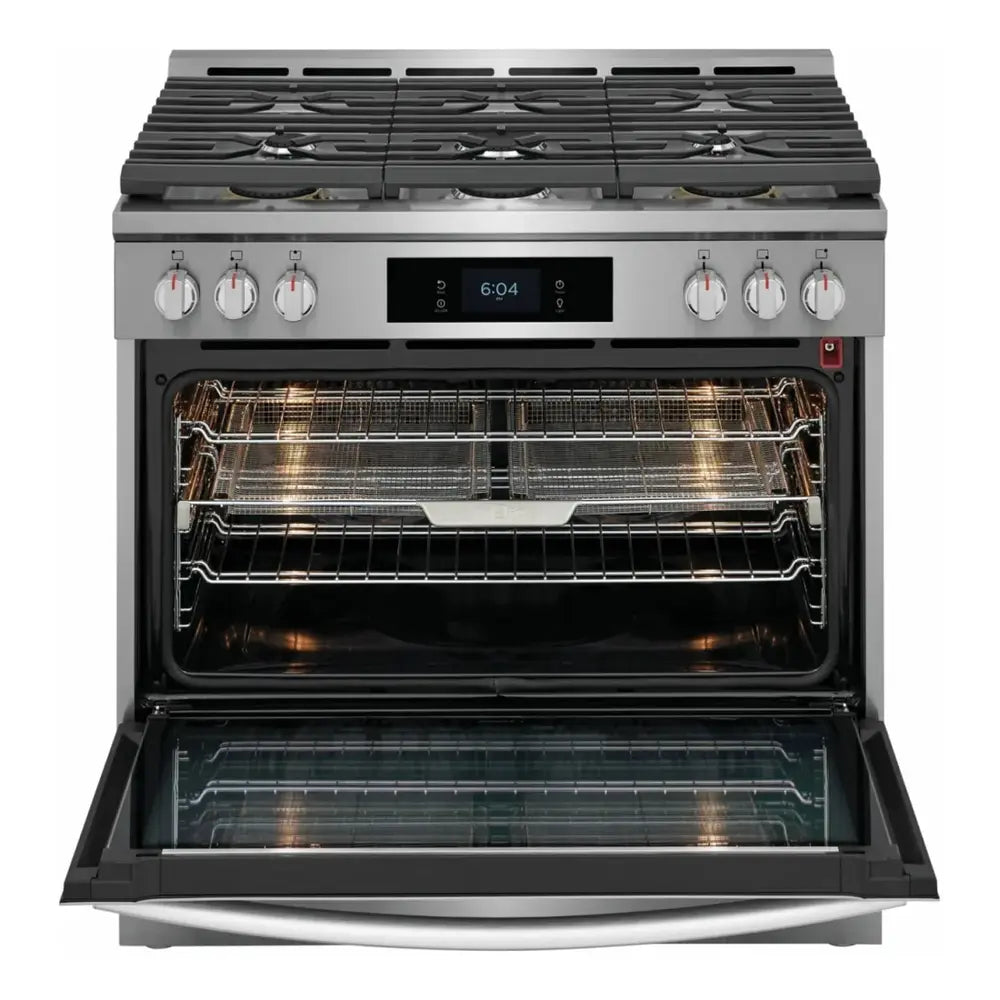 Frigidaire Gallery 36" Dual-Fuel Range with Air Fry