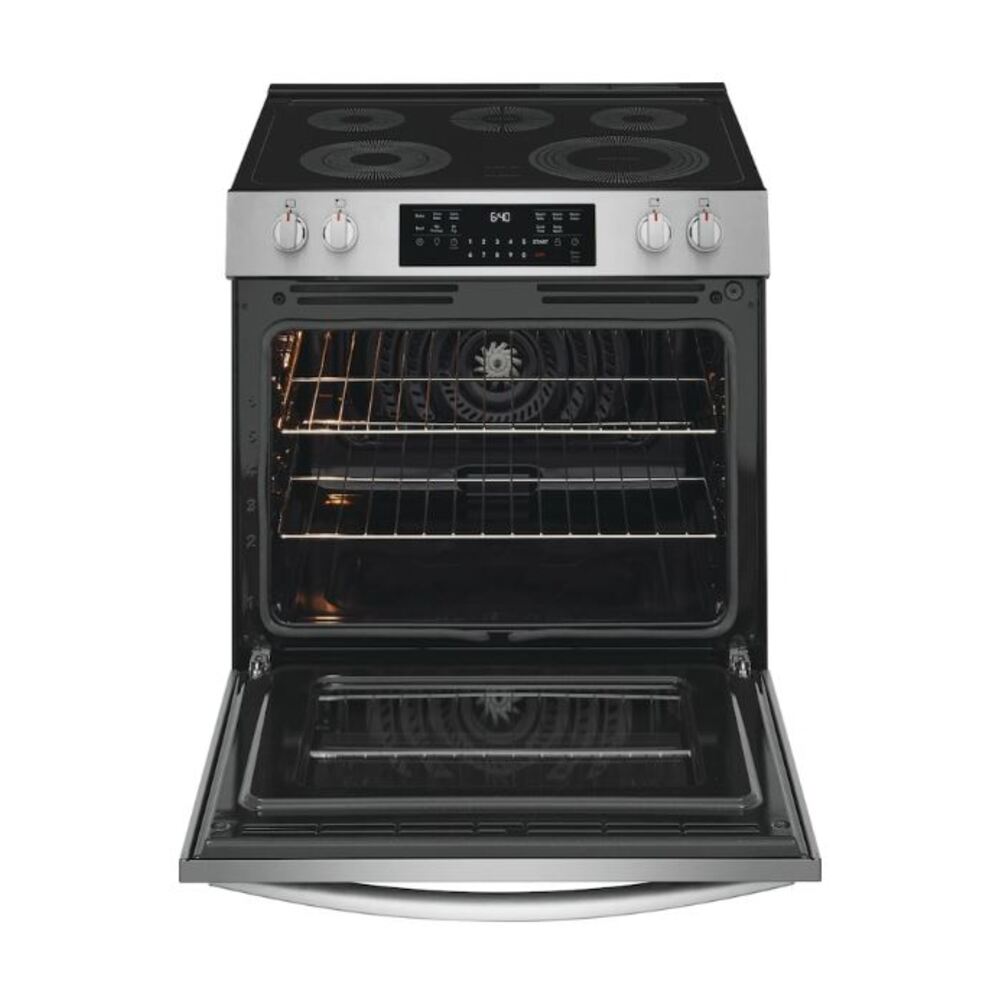 Frigidaire Gallery 30" Front Control Electric Range with Total Convection