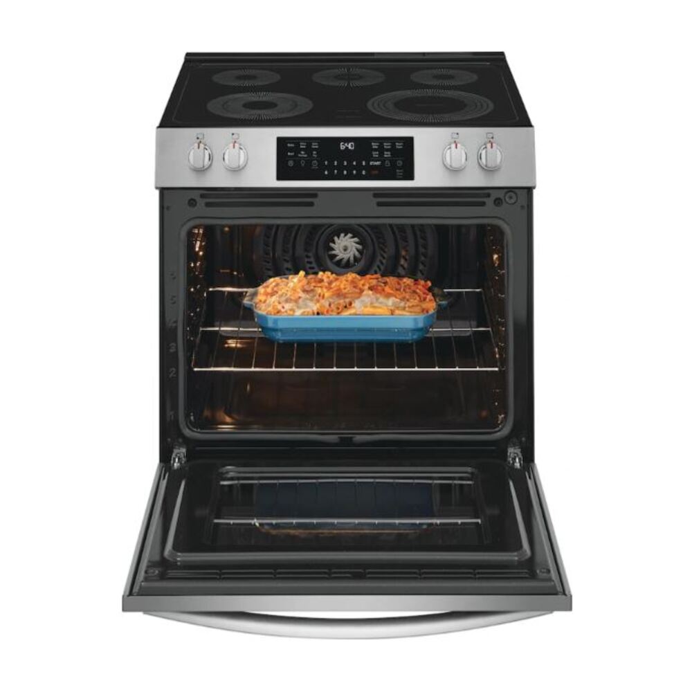 Frigidaire Gallery 30" Front Control Electric Range with Total Convection