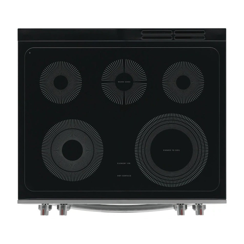 Frigidaire Gallery 30" Front Control Electric Range with Total Convection