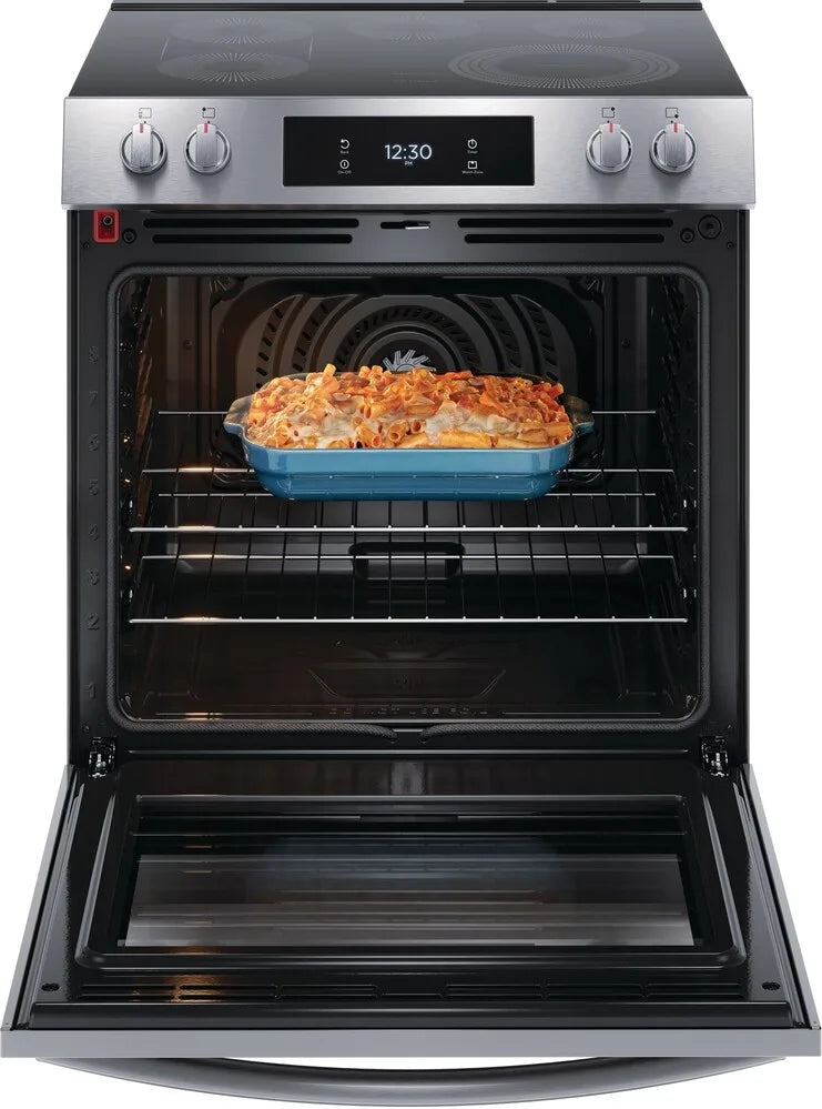 Frigidaire Gallery 30" Front Control Electric Range with Total Convection