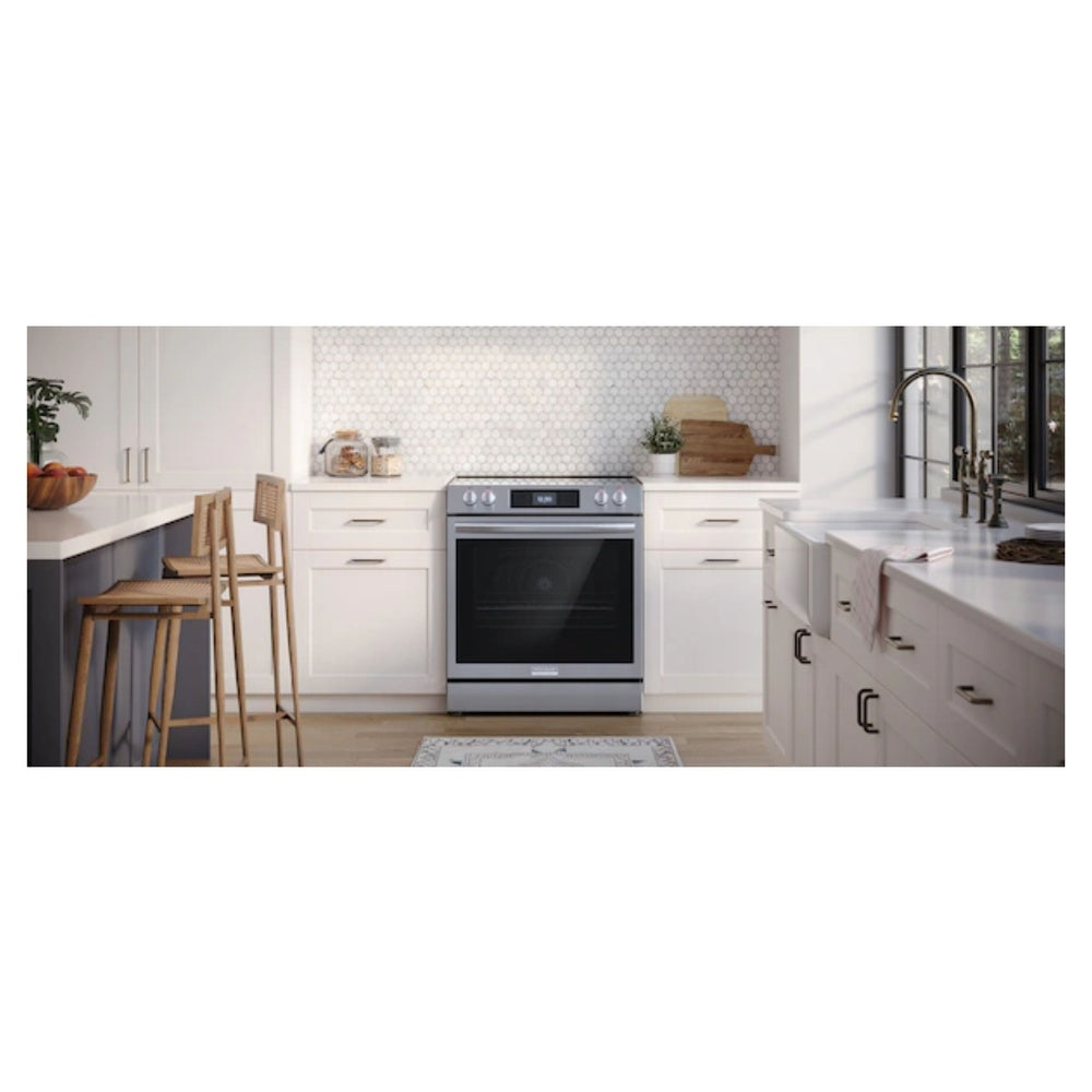 Frigidaire Gallery 30" Front Control Electric Range with Total Convection